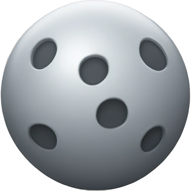 gray ball emoji