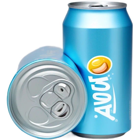baby blue soda can emoji