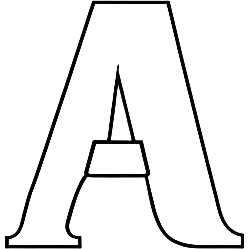 decorative letter A for Arash emoji