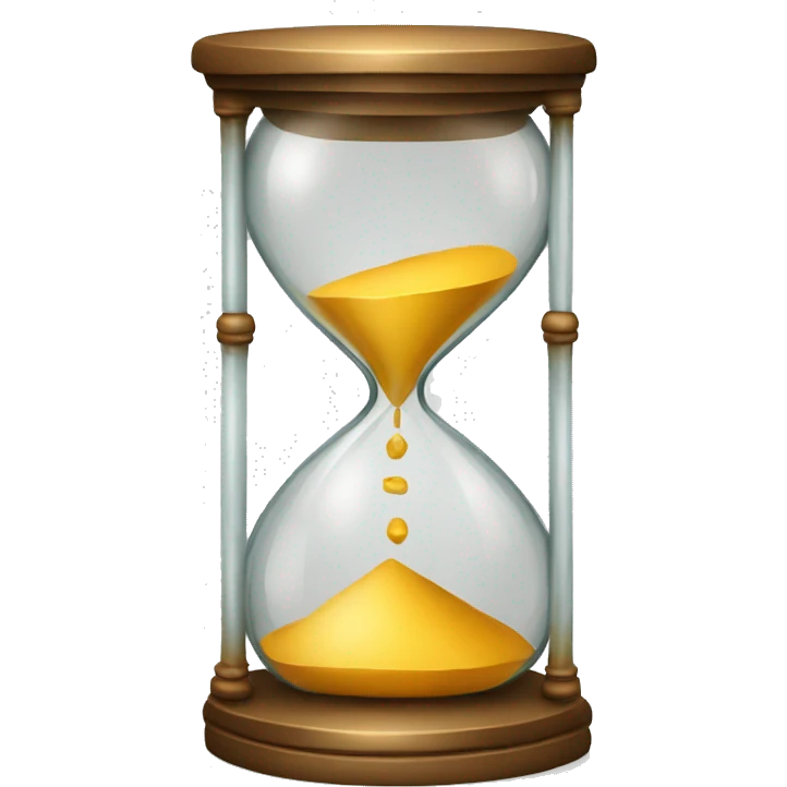 hourglass ,  play card emoji
