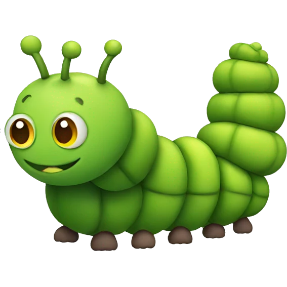 Caterpillar emoji