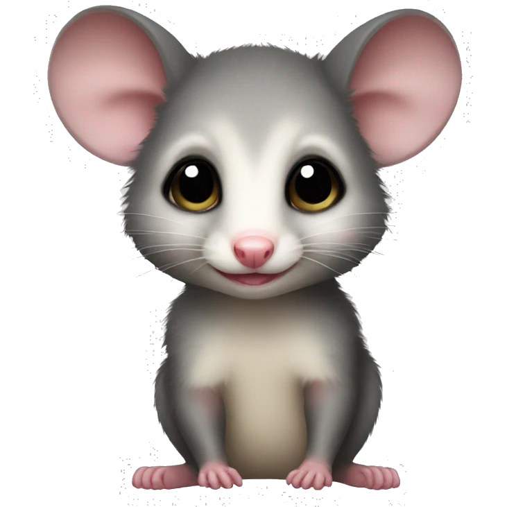 baby possum emoji