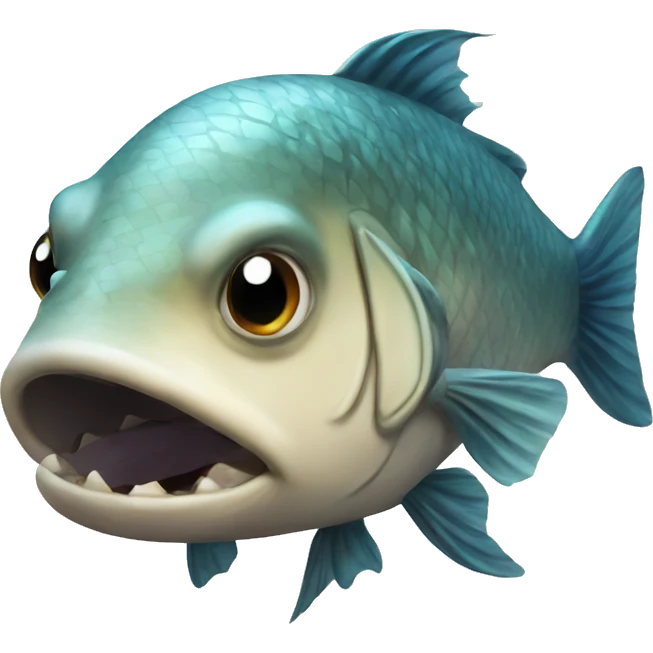 huge fish emoji