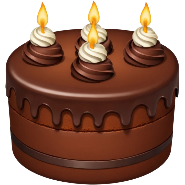 chocolate cake emoji