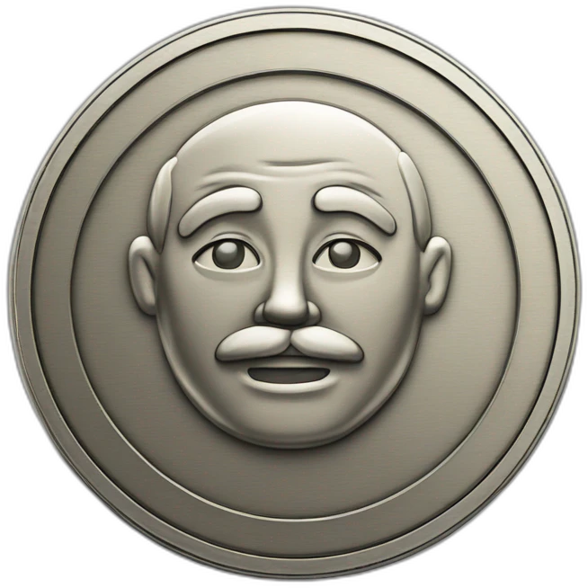 Coin Russian rubl emoji