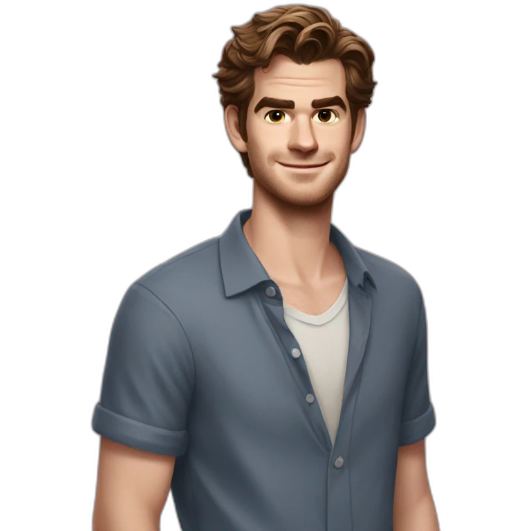 Andrew Garfield boonde emoji