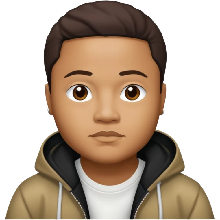 J-Boog of B2K with dark brown hair emoji
