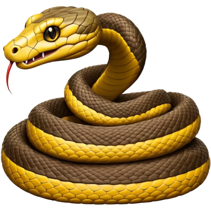 emotional damage of snake emoji