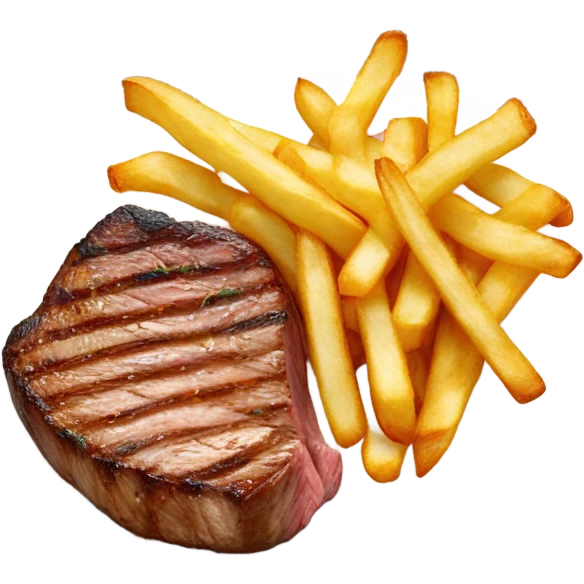 Steak frites emoji