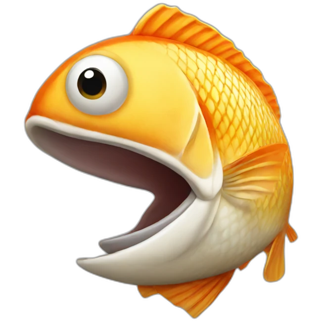 Fish nut emoji