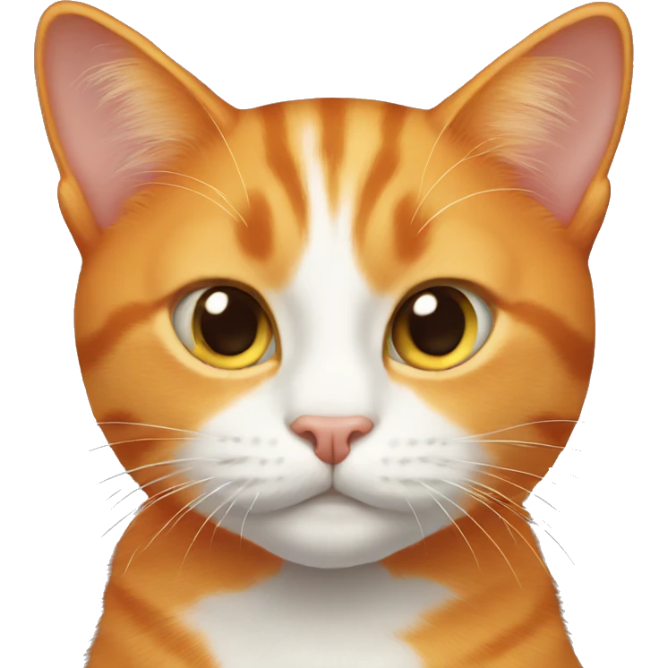 Orange cat emoji