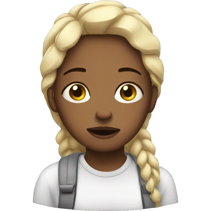 Tired girl  emoji