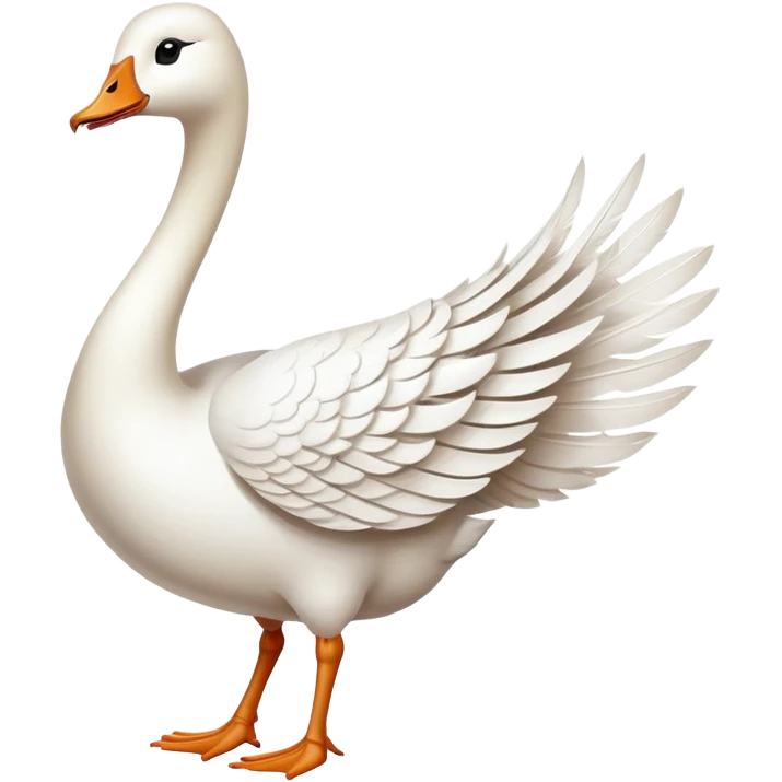 Dancing goose emoji