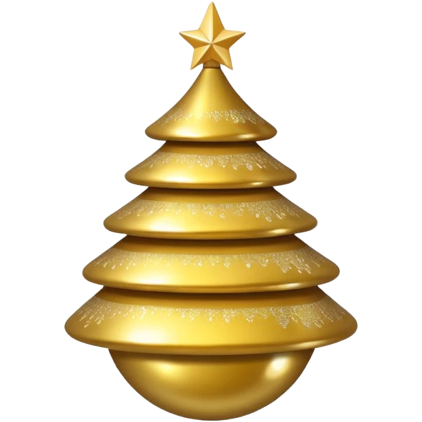 Christmas  gold like light emoji