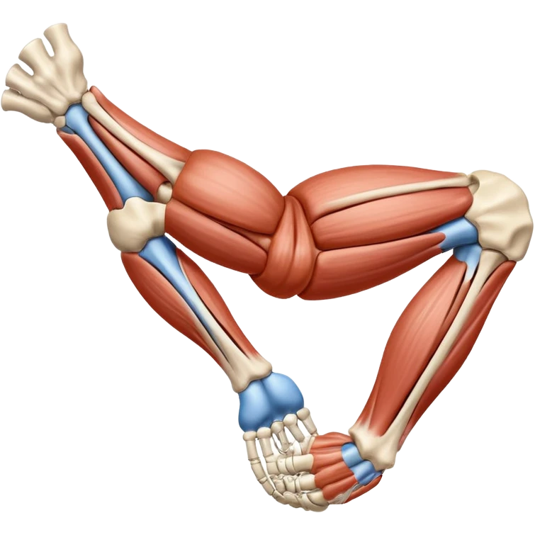 Elbow muscle anatomy emoji