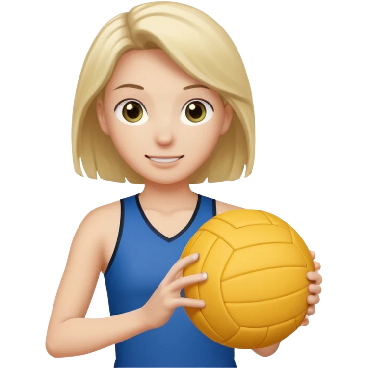 🏐 + 🥺 emoji