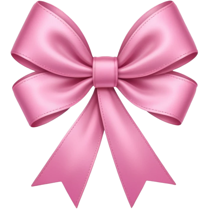 Laço rosa  emoji