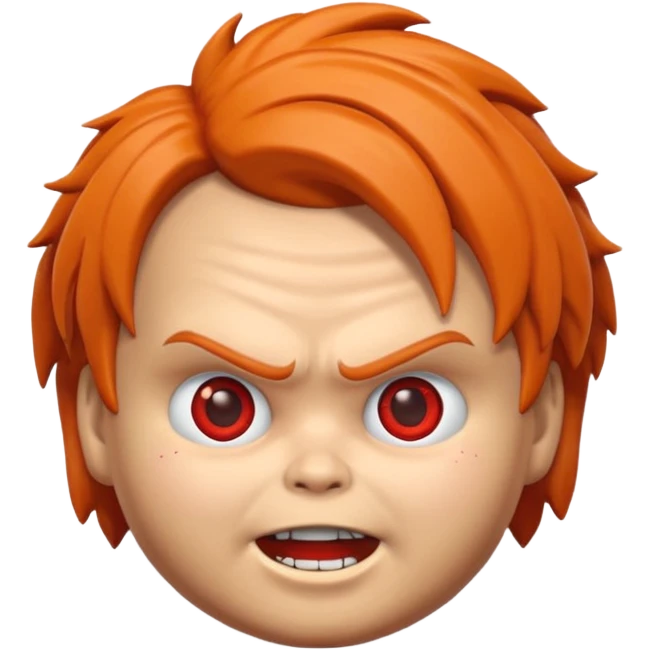 Un emojin de chuky emoji