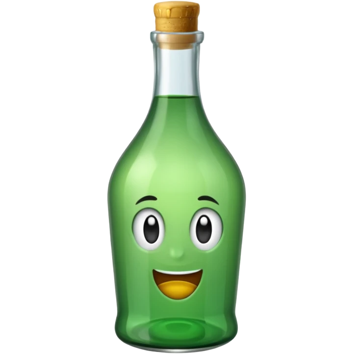 Une bouteille de get 27  emoji