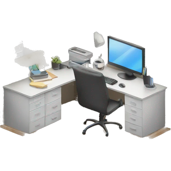 homeoffice in plan emoji