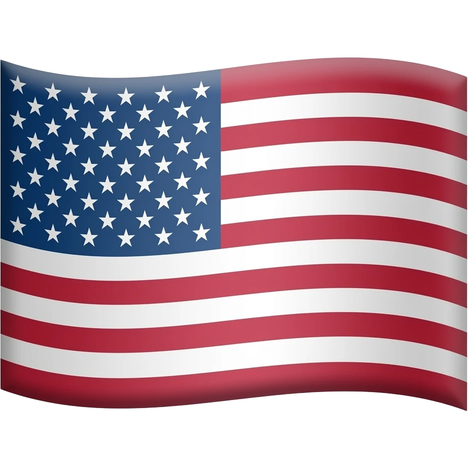 Stars and bars flag emoji