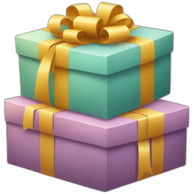 3 present boxes emoji