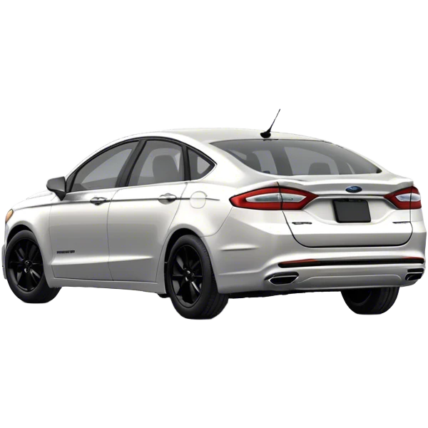 black 2018 Ford fusion with black rims emoji