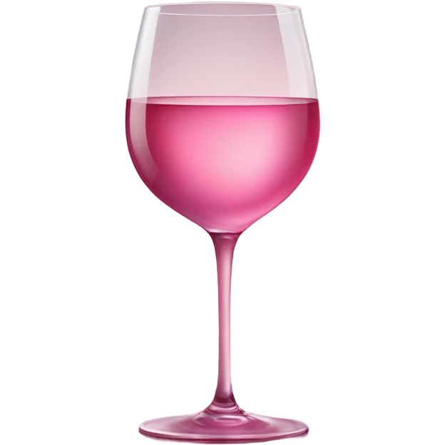Pink wine emoji