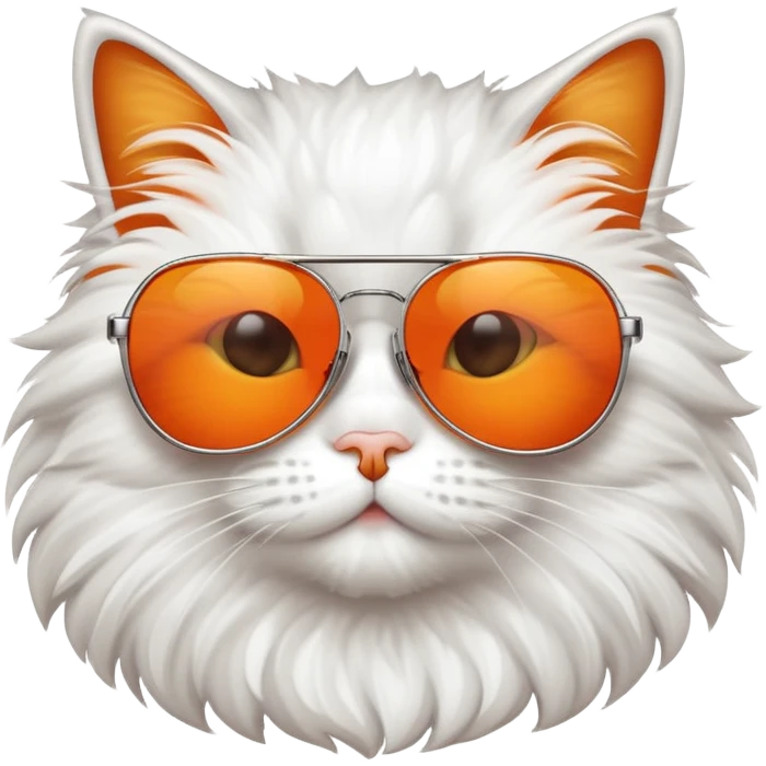 Cat wearing sunglasses emoji