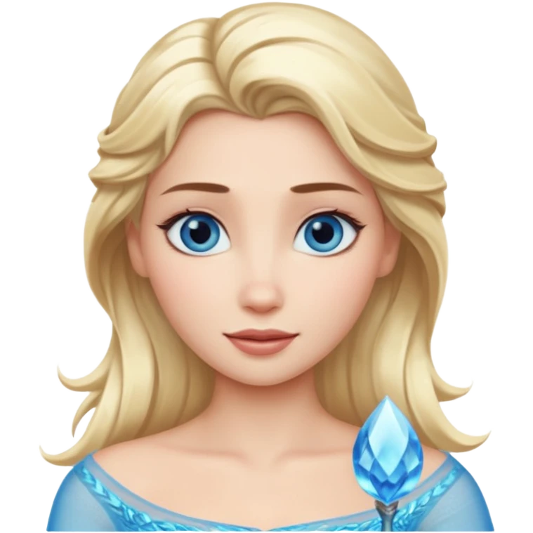 elsa frozen emoji