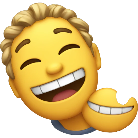 laughing really hard emoji