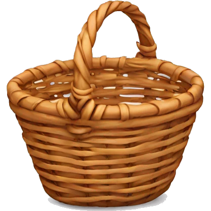 Heart shaped basket emoji