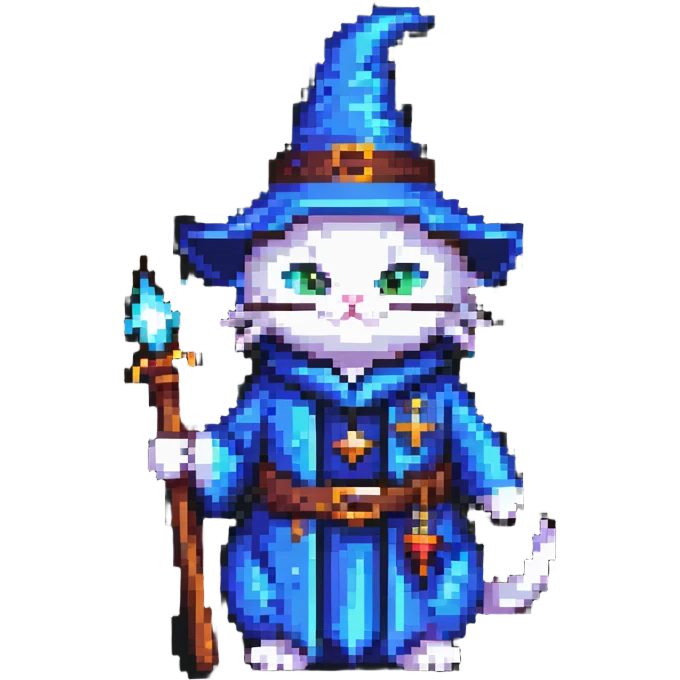 wizard cat emoji