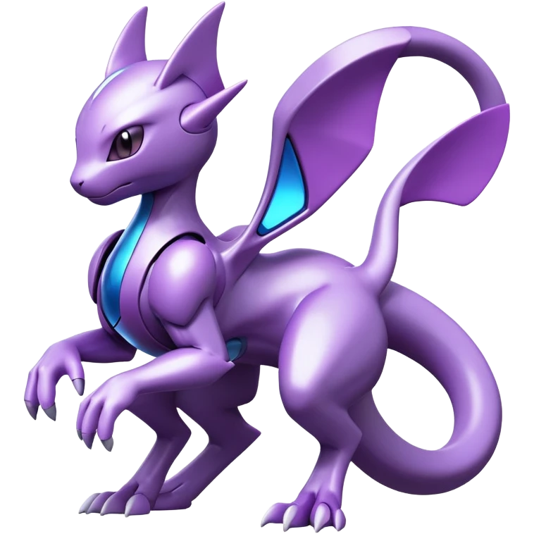 Mewtwo-Palkia-Genesect-Pokémon-Fakémon-hybrid-creature emoji
