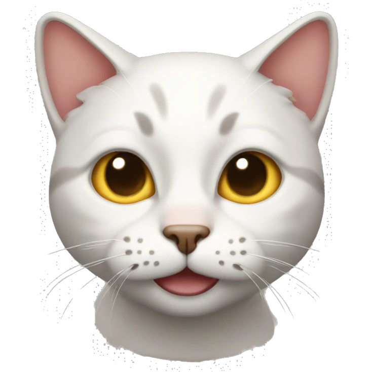 Cat wearing on hoddy emoji