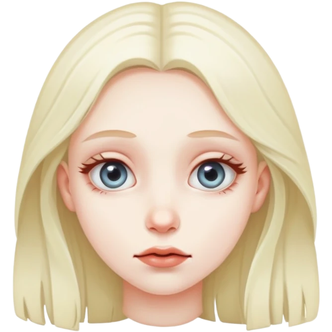 Delusional girl emoji
