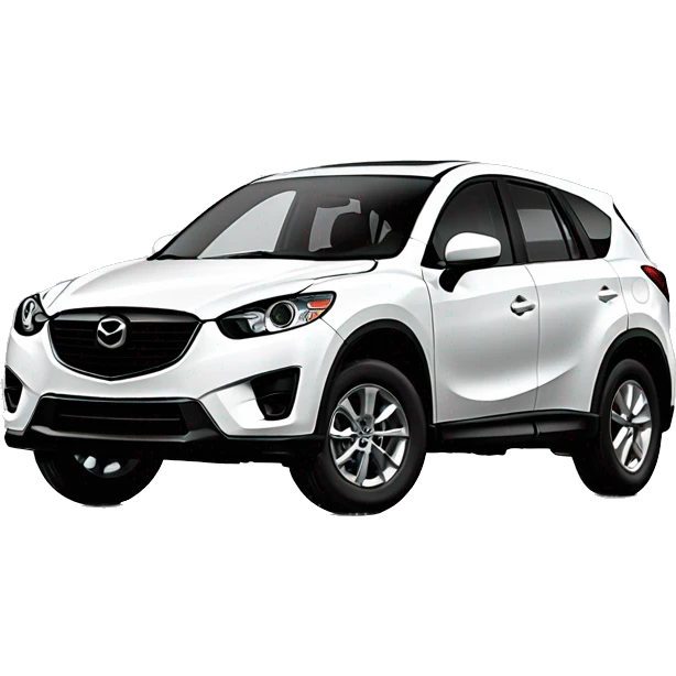 white mazda cx-5 emoji