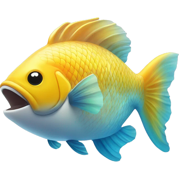 jumping fish out of acquarium emoji