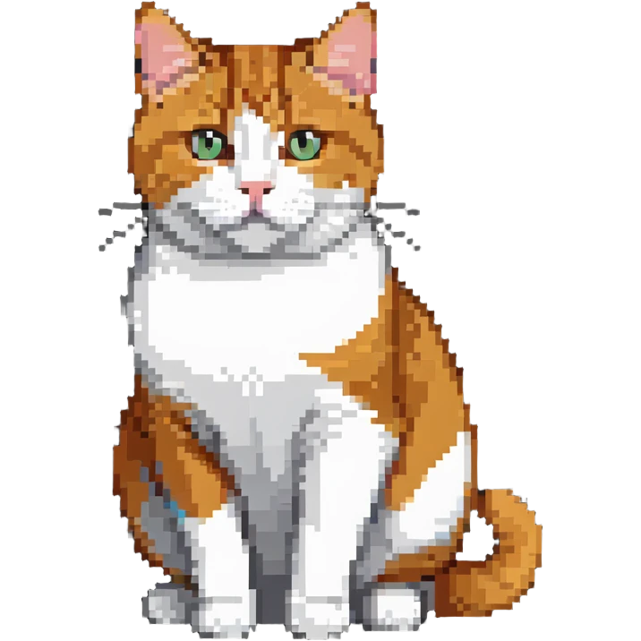 Ginger cat, black and white cat, calico cat, British shorthair cat emoji