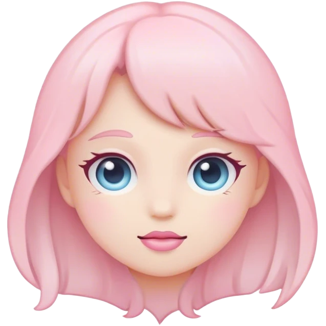 Pink emoji