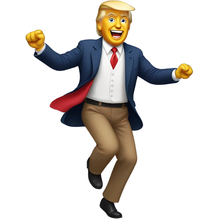 Donald trump dancing YMCA emoji