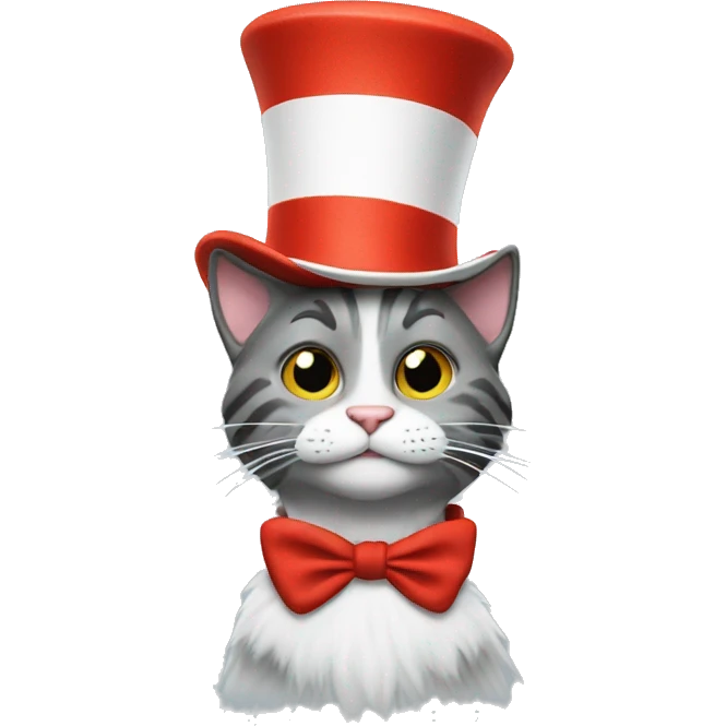 Cat in the hat emoji