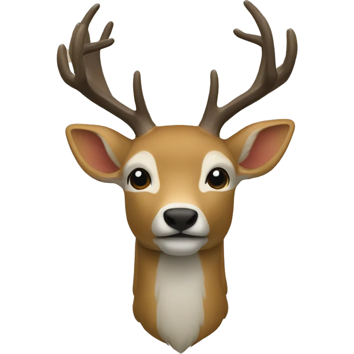 cerf corps entier emoji