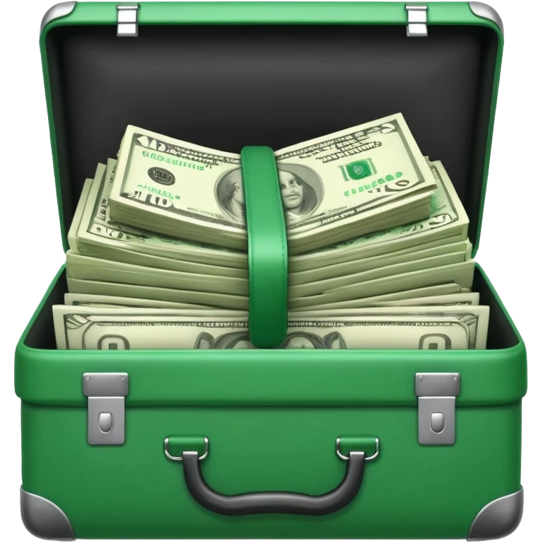 open wifi money filled briefcase emoji