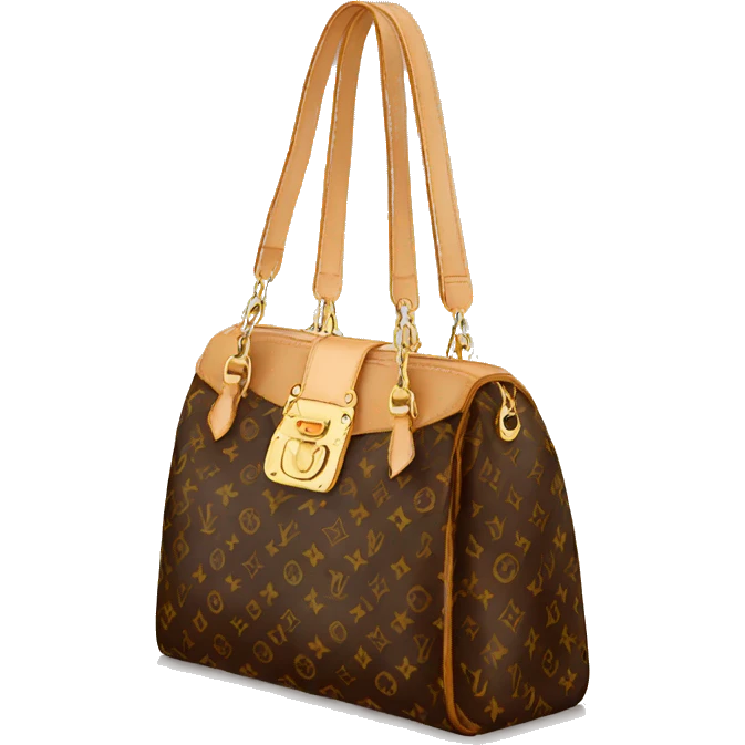 Louis Vuitton hand bag emoji