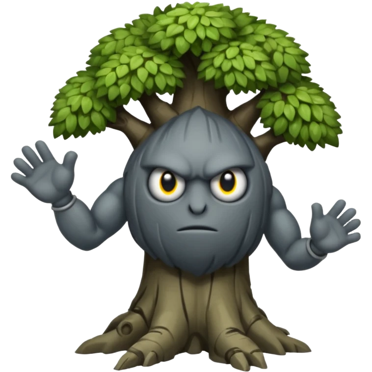 Boldore-Dusclops-Bonsly-fusion, full body emoji