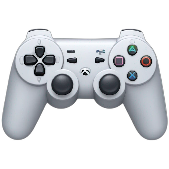 Playstation gaming controller emoji