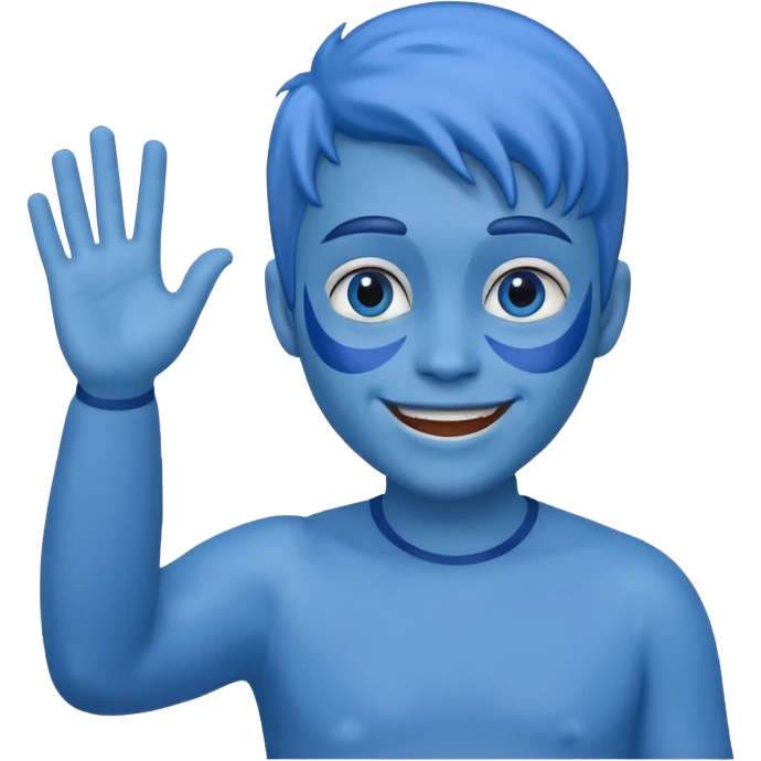 saying hello avatar emoji