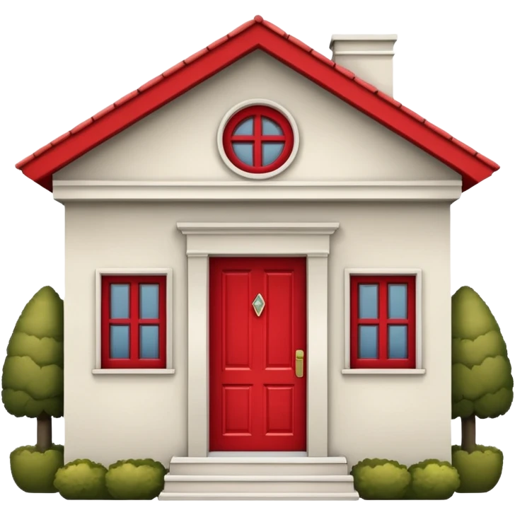 casa pequeña frontal emoji