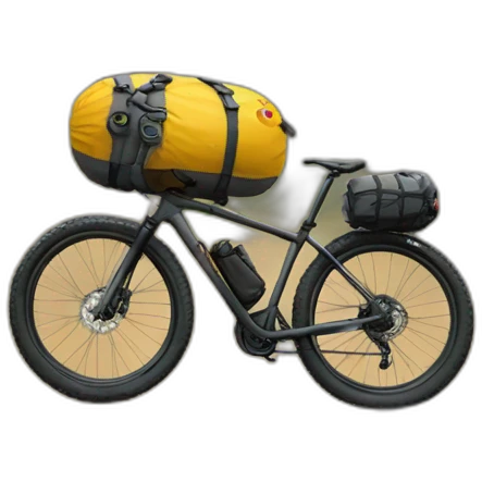 Bikepacking emoji